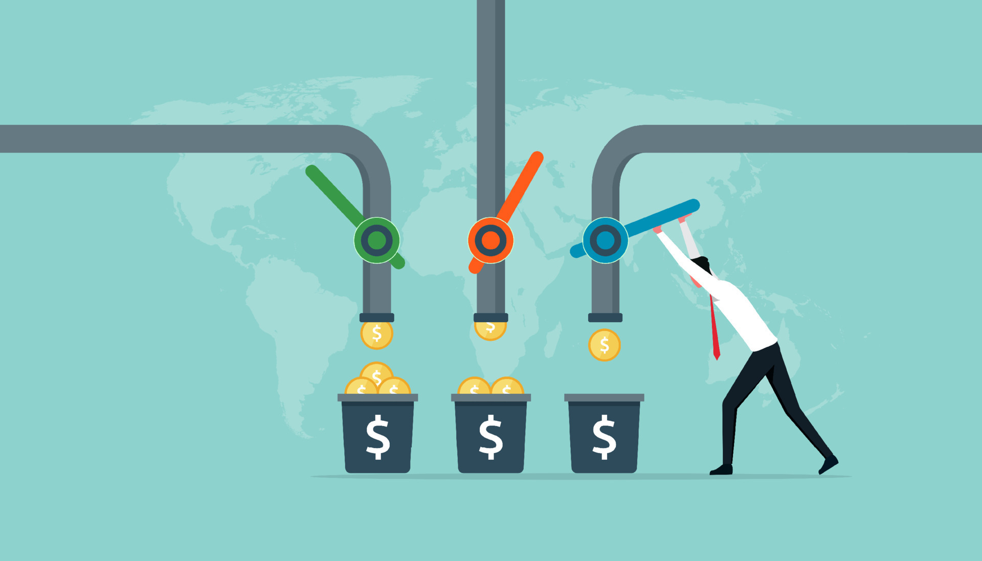 Have more than one income channel.
